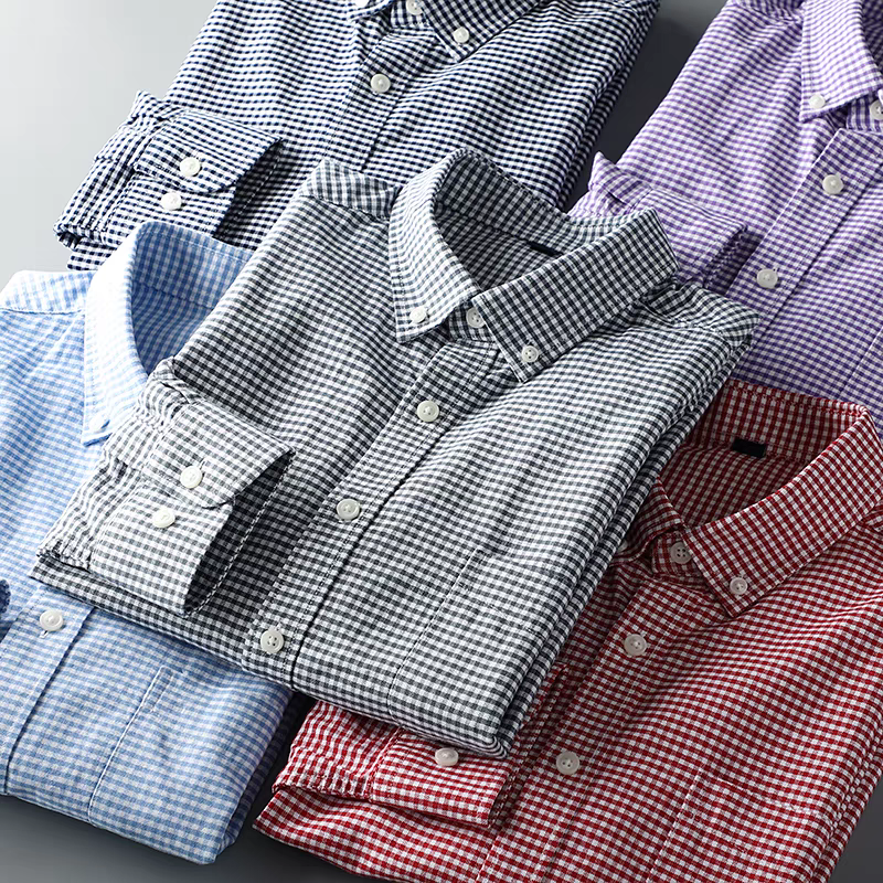 Men's Red Full Sleeve Shirt